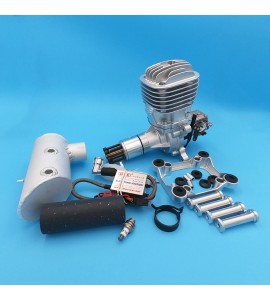 DLE85,dle85,DLE,DLE85 aircraft model gasoline engine single-cylinder two-stroke side exhaust air-cooled hand start 85CC displacement