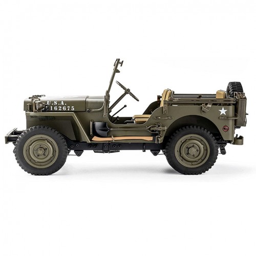 FMS RC Car 1/12 1941 MB Scaler Willys Jeep RTR Remote Control Crawler Military Truck 4x4 Offroad Vehicle Adult Kids Toy Gifts