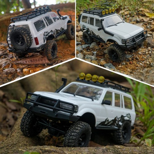 EAZYRC Patriot 1/18 2.4Ghz Crawler RC Car Snow Storm RTR Rock Buggy Hobby 4WD Off Road Truck Vehicle Models Boys Kids Gift