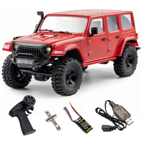 FMS RC Car Fire Horse 1:18 Crawler 4x4 Mini Scale Waterproof Remote Control Vehicle Model RTR with LED Kids Adult Toys Gift