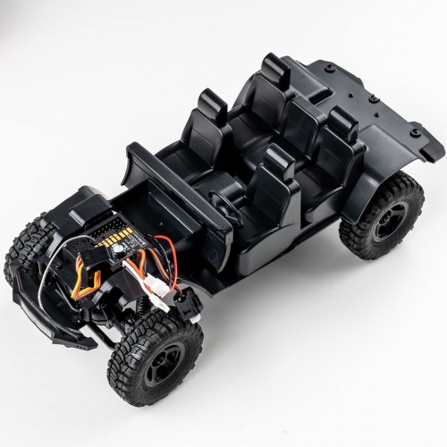 FMS RC Car Fire Horse 1:18 Crawler 4x4 Mini Scale Waterproof Remote Control Vehicle Model RTR with LED Kids Adult Toys Gift