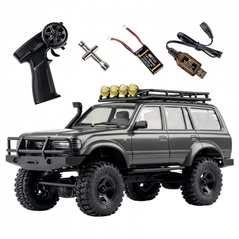 FMS RC Car 1:18 Katana Land Cruiser RTR Rock Crawler Model Car 2.4Ghz 4WD Off-Road Waterproof Truck Vehicle Adult Kids Toy Gifts