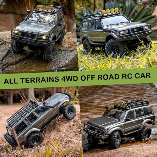 FMS RC Car 1:18 Katana Land Cruiser RTR Rock Crawler Model Car 2.4Ghz 4WD Off-Road Waterproof Truck Vehicle Adult Kids Toy Gifts