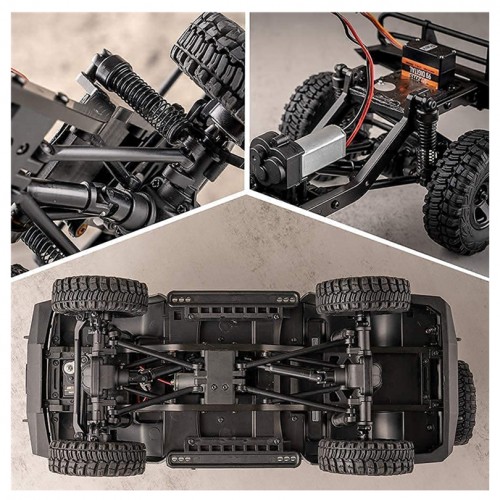 FMS RC Car 1:18 Katana Land Cruiser RTR Rock Crawler Model Car 2.4Ghz 4WD Off-Road Waterproof Truck Vehicle Adult Kids Toy Gifts