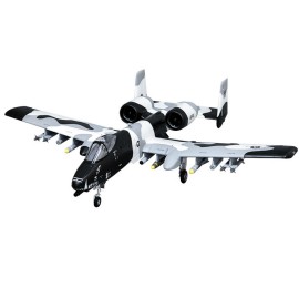 FMS RC Airplane 70mm A-10 A10 Warthog V2 Ducted Fan EDF Jet Twin Engine with Gyro Retracts 6S PNP Model Hobby Plane Aircraft 